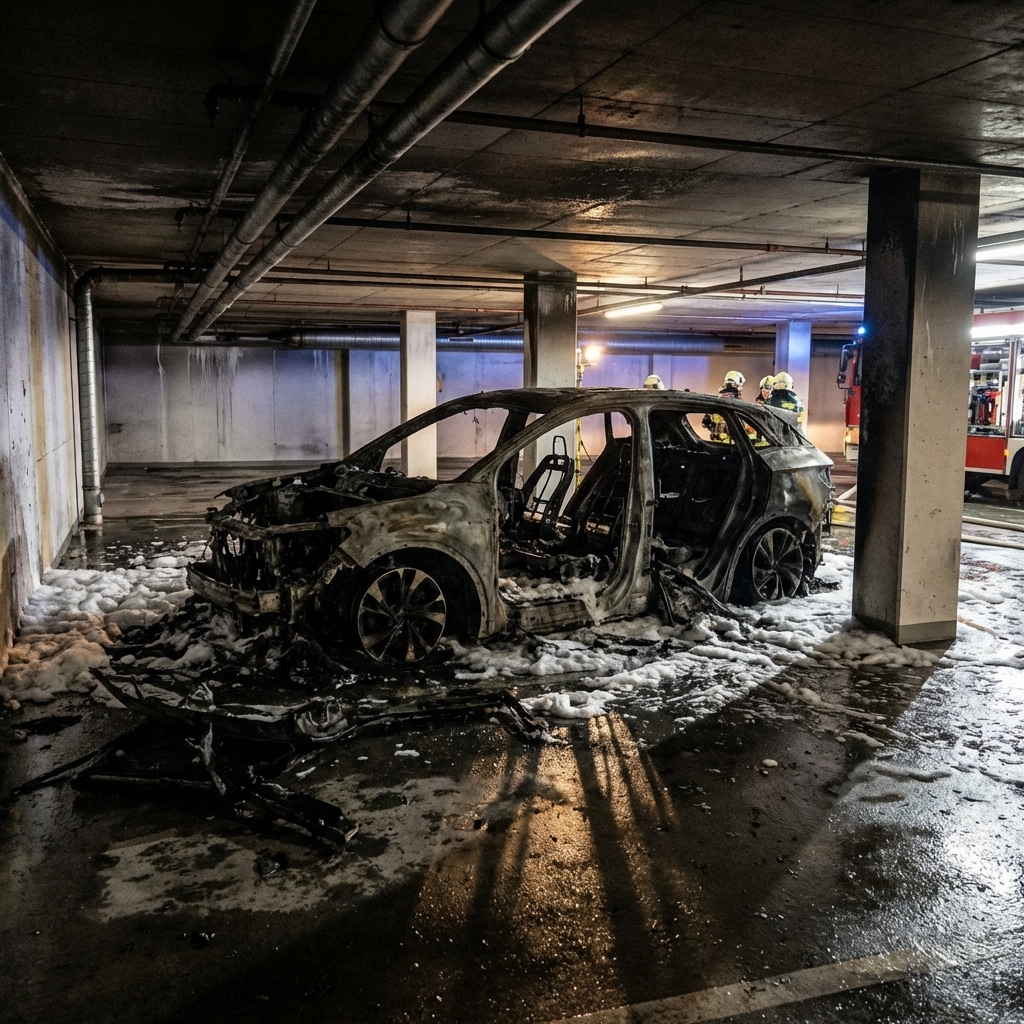 EV Fire Safety Detection